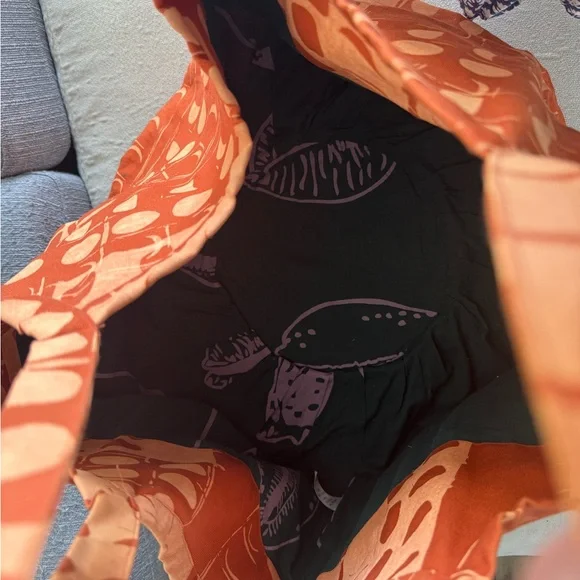 NWOT Kealopiko Mary Poppins ‘Eke, Orange, Mahina Print - Picture 6 of 6